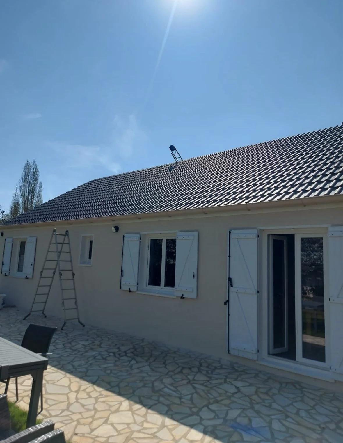 Intervention urgence fuite toiture par EAB en Essonne
